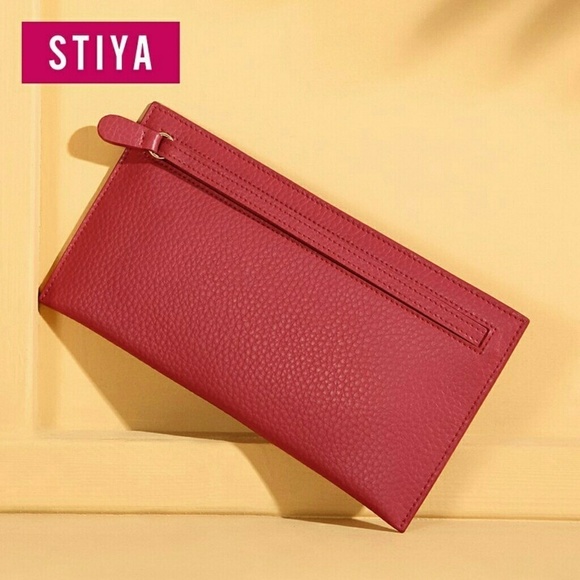 STIYA 100% Authentic Genuine Leather Wallet - Picture 1 of 4